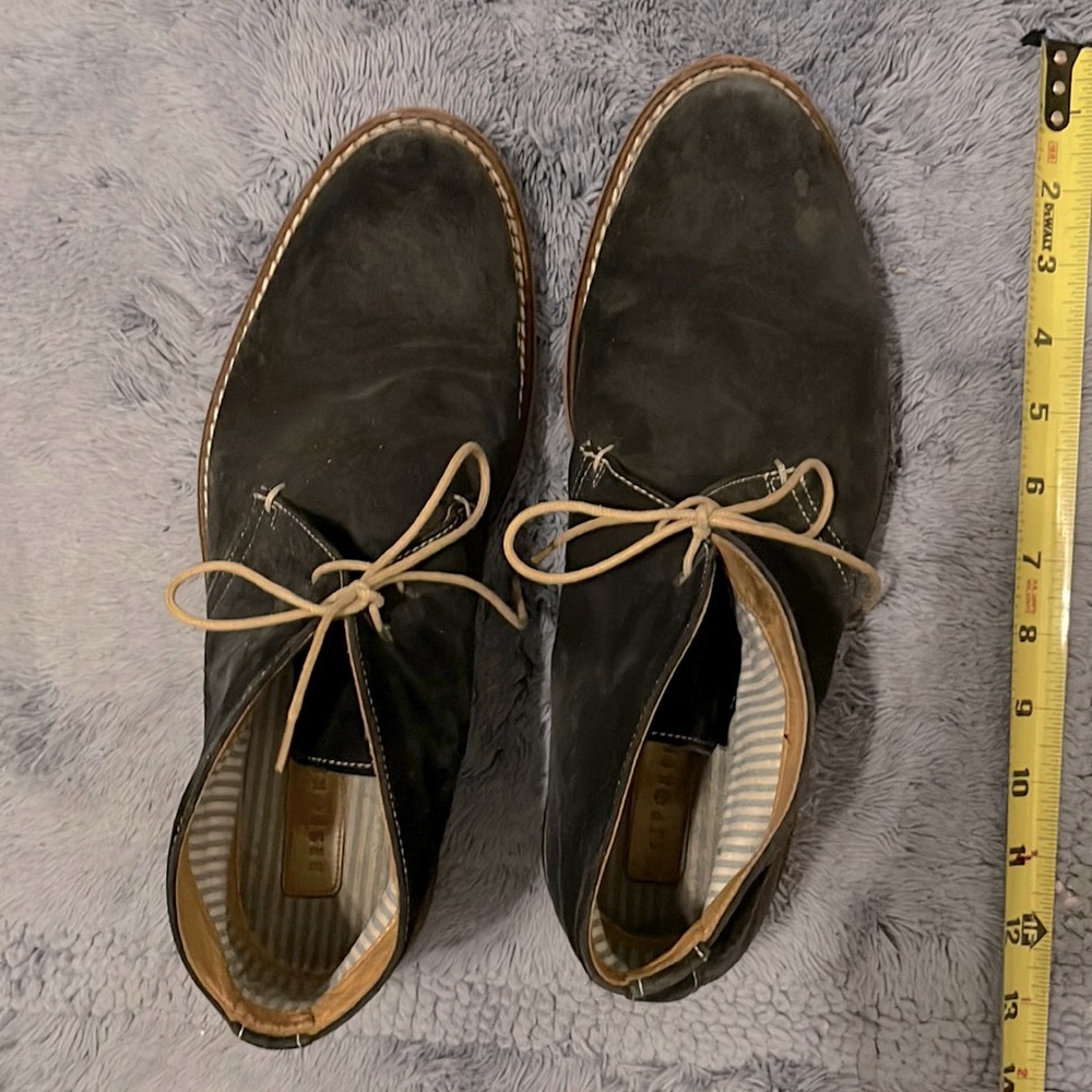 Men’s Size 42 Blue Suede Shoes